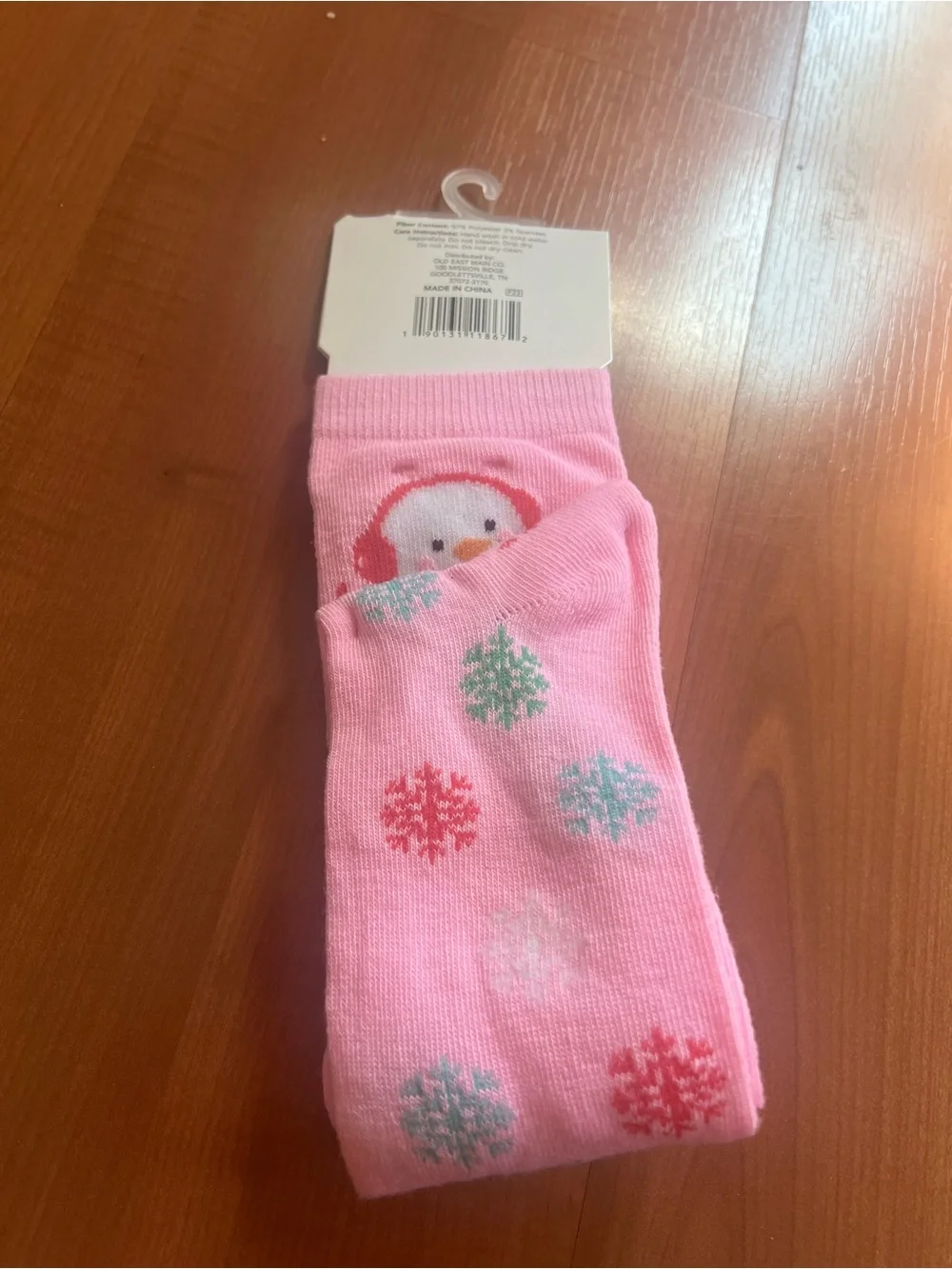 Holiday style light up knee high socks shoe sizes (4-10)